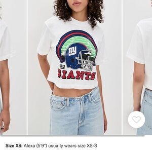 Junk Food Clothing White Giants Tee